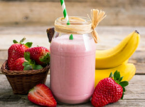 Sinh tố dâu chuối