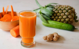 Sinh tố thơm cà rốt